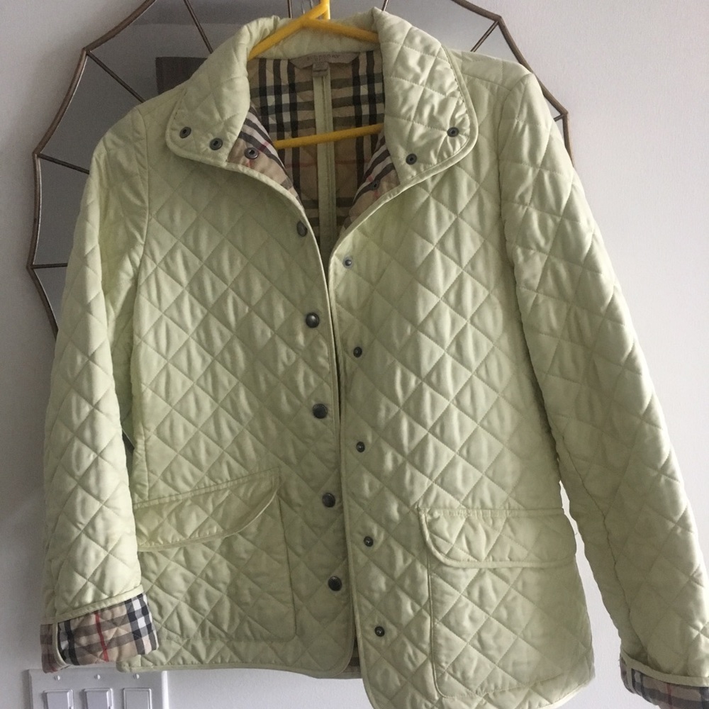 Burberry quilted jacket
